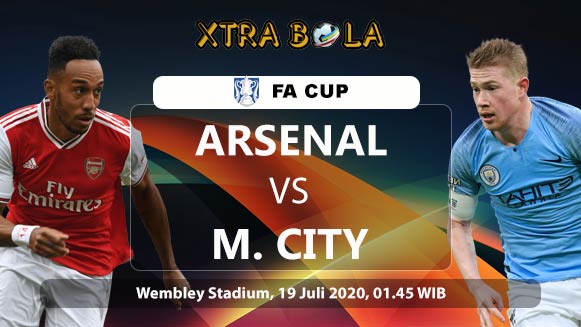 Prediksi Skor Pertandingan Arsenal vs Manchester City 19 Juli 2020