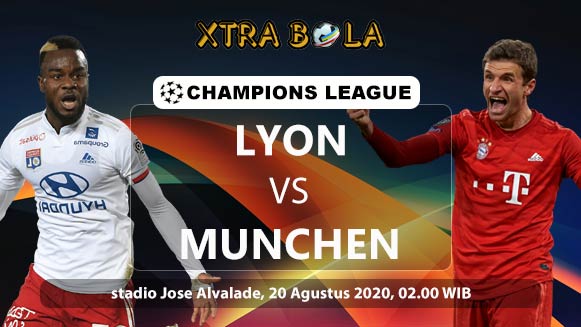 Prediksi Skor Pertandingan Lyon vs Bayern Munchen 20 Agustus 2020